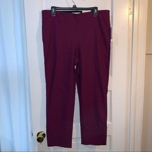 Elle Plum Pull-On Pants XL